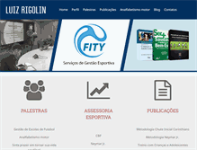 Tablet Screenshot of luizrigolin.com.br